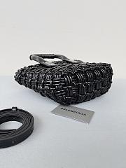 Balenciaga Bistro XXS Basket Bag Black Size 17 x 10 x 25 cm - 3