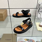 Burberry Women Sandals Black - 4