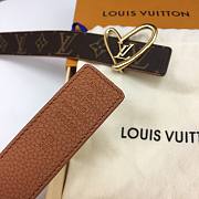 Louis Vuitton Heart Belt 3.0cm - 2