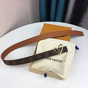 Louis Vuitton Heart Belt 3.0cm - 3