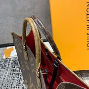 Louis Vuitton Onthego GM with Black Strap Size 41 cm - 5