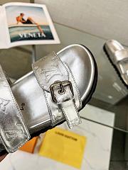 Louis Vuitton LV Bom Dia Flat Comfort Mule Silver - 4