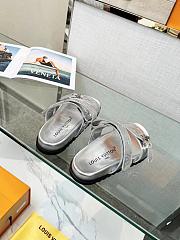 Louis Vuitton LV Bom Dia Flat Comfort Mule Silver - 3