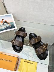 Louis Vuitton LV Bom Dia Flat Comfort Mule Brown - 3