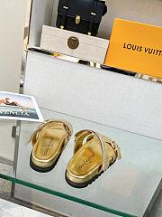 Louis Vuitton LV Bom Dia Flat Comfort Mule Gold - 5
