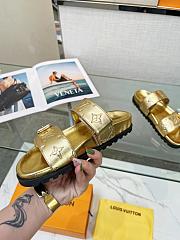 Louis Vuitton LV Bom Dia Flat Comfort Mule Gold - 4
