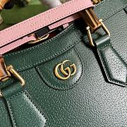  Gucci Diana Green Small Tote Bag Green Size 27 x 24 x 11 cm - 2