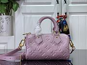 Louis Vuitton Nano Speedy M82342 Pink Size 16 x 10 x 7.5 cm - 1