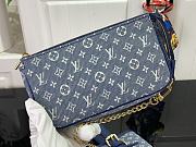 Louis Vuitton LV M42238 Bucket Bag Blue Size 23 x 15 x 26 cm - 3