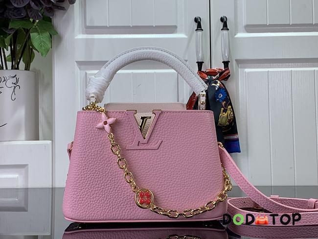 Louis Vuitton LV Capucines Mini M20708 Pink Size 21 cm - 1