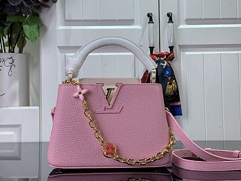 Louis Vuitton LV Capucines Mini M20708 Pink Size 21 cm