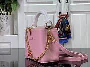 Louis Vuitton LV Capucines Mini M20708 Pink Size 21 cm - 3