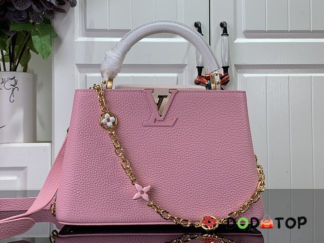 Louis Vuitton LV Capucines BB M20708 Pink Size 27 cm - 1