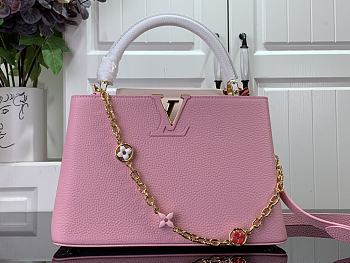 Louis Vuitton LV Capucines Medium M20708 Pink Size 31.5 x 20 x 11 cm