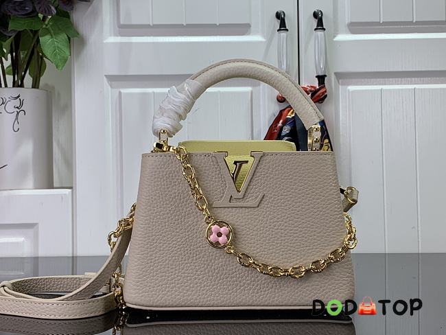 Louis Vuitton LV Capucines Mini M20708 Apricot Size 21 cm - 1