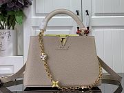 Louis Vuitton LV Capucines BB M20708 Apricot Size 27 cm - 1