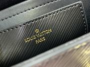 Louis Vuitton LV Twist MM Epi Leather M22515 Black Size 23 x 17 x 9.5 cm - 3