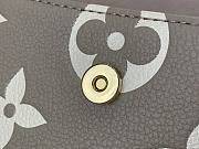 Louis Vuitton LV Wallet On Chain Ivy Handbag Gray M81911 Size 23.5 x 12 x 4.3 cm - 5
