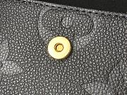 Louis Vuitton LV Wallet On Chain Ivy Handbag Black M81911 Size 23.5 x 12 x 4.3 cm - 3