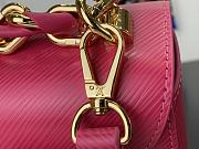 Louis Vuitton LV Twist Small Handbag M50332 Rose Red Size 19 x 15 x 9 cm - 3
