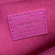 Louis Vuitton LV Lexington Pouch M82232 Rose Red Size 21.5 x 12.5 x 5 cm - 3