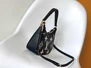 Louis Vuitton LV Bagatelle Handbag Black M46301 Size 24 x 18 x 7 cm - 5