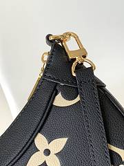 Louis Vuitton LV Bagatelle Handbag Black M46301 Size 24 x 18 x 7 cm - 3