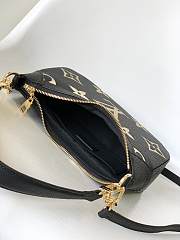 Louis Vuitton LV Bagatelle Handbag Black M46301 Size 24 x 18 x 7 cm - 2