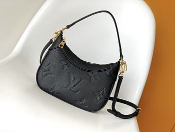 Louis Vuitton LV Bagatelle Handbag M46002 Black Size 24 x 18 x 7 cm