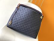 Louis Vuitton M43237 Monogram Empreinte Artsy MM Navy Blue Size 42 x 18 x 30 cm - 1