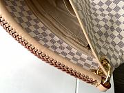 Louis Vuitton LV Artsy Medium N41174 White Grid Size 46 x 32 x 24 cm - 6
