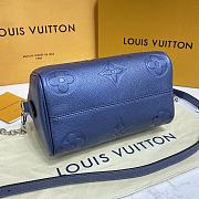 Louis Vuitton LV Speedy Bandoulière 20 M58953 Metallic Blue Size 20.5 x 13.5 x 12 cm - 4
