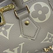 Louis Vuitton LV Speedy Bandoulière 20 M46575 Gray Silkscreen Size 20.5 x 13.5 x 12 cm - 6