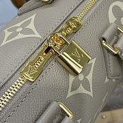 Louis Vuitton LV Speedy Bandoulière 20 M46575 Gray Silkscreen Size 20.5 x 13.5 x 12 cm - 2