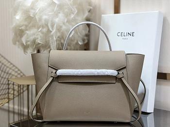Celine Mini Belt Bag In Beige Size 27 cm