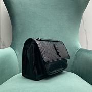 YSL Niki Black Bag Black Hardware Size 28 x 14 x 20 cm - 3