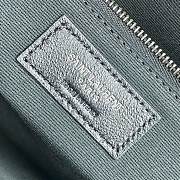 YSL Niki Light Grey Bag Metal Hardware Size 28 x 14 x 20 cm - 2
