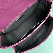 YSL Niki Purple Bag Metal Hardware Size 28 x 14 x 20 cm - 5