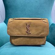 YSL Niki Caramel Bag Gold Hardware Size 28 x 14 x 20 cm - 1