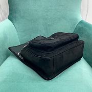 YSL Niki Suade Black Bag Metal Hardware Size 28 x 14 x 20 cm - 4