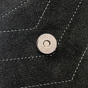 YSL Niki Suade Black Bag Metal Hardware Size 28 x 14 x 20 cm - 3