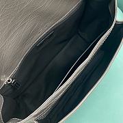 YSL Niki Large Grey Bag Metal Hardware Size 32 x 14 x 23 cm - 6