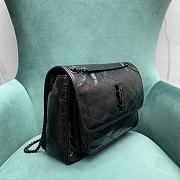 YSL Niki Large Black Bag Black Hardware Size 32 x 14 x 23 cm - 5