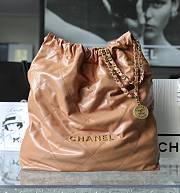 Chanel 22 Bag Caramel Gold Buckle Size 48 x 45 x 10 cm - 2