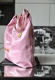 Chanel 22 Bag Pink Gold Buckle Size 48 x 45 x 10 cm - 2