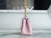 Chanel Chain Small Flap Bag Pink Size 13 x 18 x 7 cm - 6