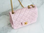 Chanel Chain Small Flap Bag Pink Size 13 x 18 x 7 cm - 4