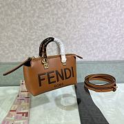 Fendi Mini By The Way Mini Bag Brown Size 17 x 18 x 8 cm - 5