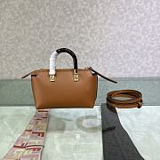 Fendi Mini By The Way Mini Bag Brown Size 17 x 18 x 8 cm - 4
