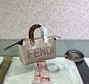 Fendi Mini By The Way Mini Bag Grey Size 17 x 18 x 8 cm - 2